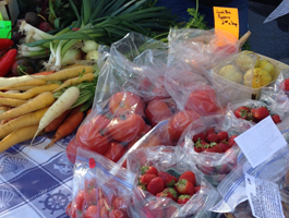 Ski Country Farm at the Sault Farmer's Market.