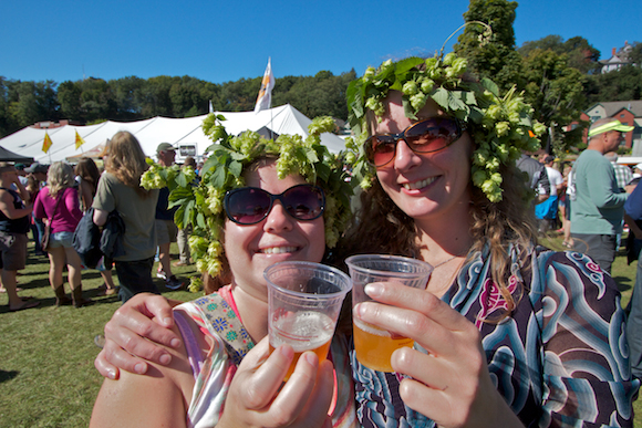 Good times at the U.P. Beer Fest. 