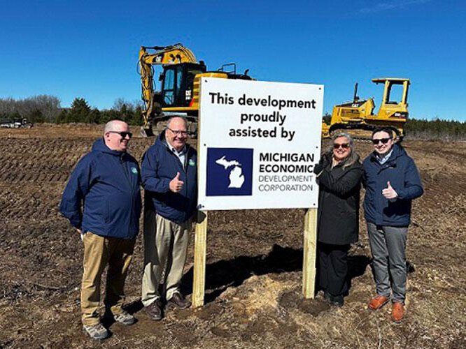 State and local officials broke ground on the new facility earlier this year.