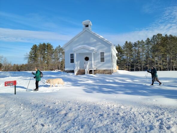 The museum is part of a park, already popular with cross-country skiers.