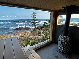 The view of Lake Superior from Takka 